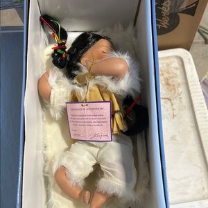 Native American Style porcelain doll